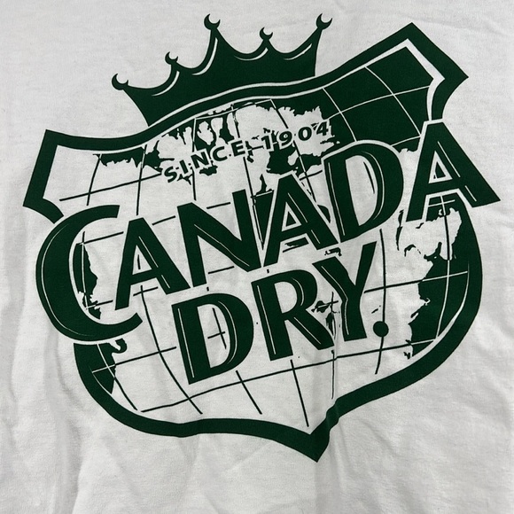 Canada Dry soda pop vintage t shirt size large - Picture 3 of 5